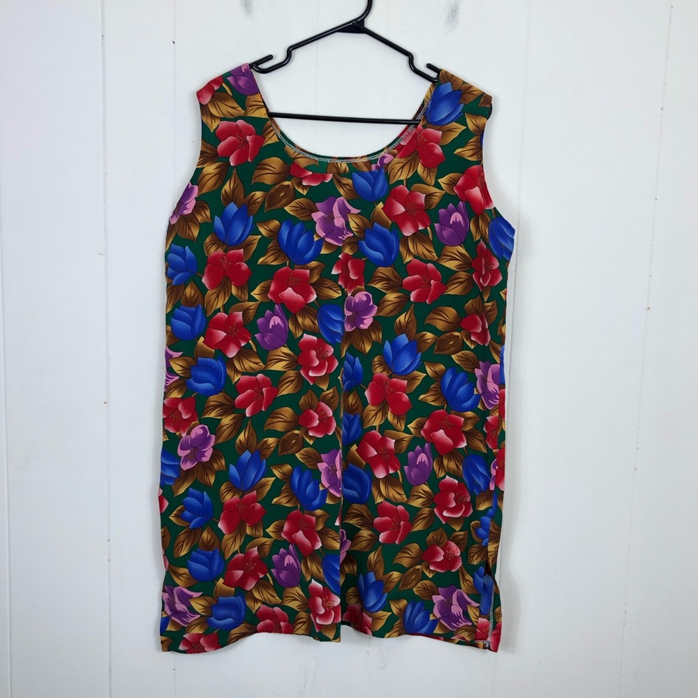 Vintage Floral Mini Dress
